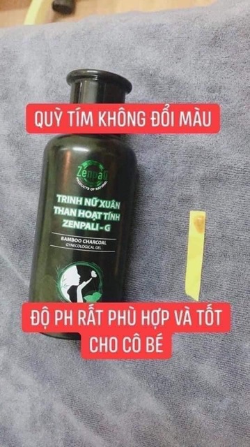 [CHÍNH HÃNG] Dung Dịch Vệ Sinh Phụ Nữ Than Hoạt Tính Zenpali - TRINH NỮ XUÂN 150ml