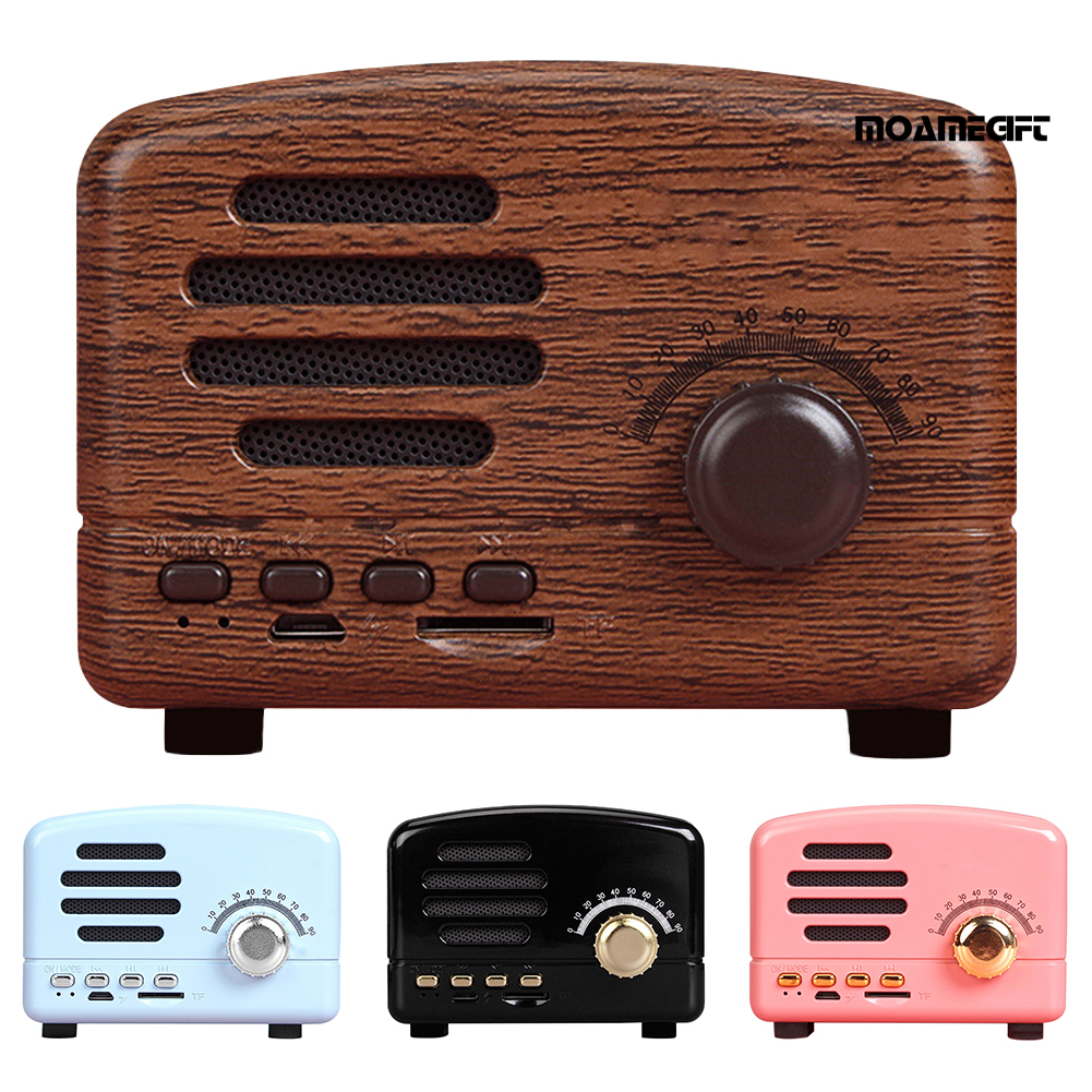 Loa Bluetooth Moamegift Bt01 Phong Cách Vintage