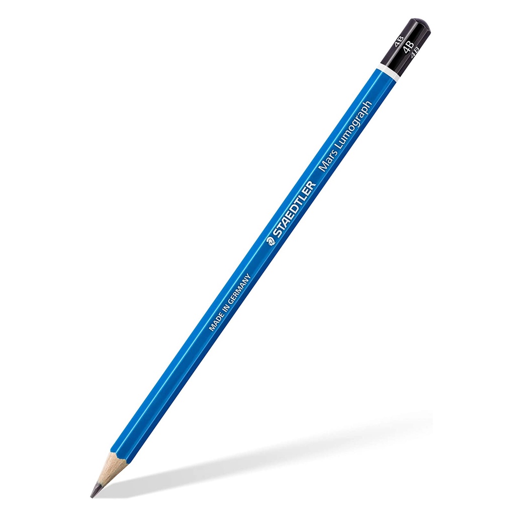 Hộp 12 Bút chì 4B STAEDTLER 100-4B - Hàng chính hãng