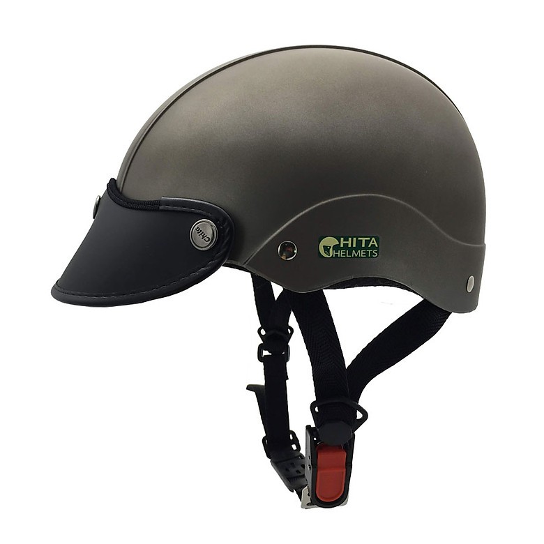 Mũ bảo hiểm thời trang CHITA HELMETS CT31, an toàn, gân mũ mạnh mẽ, lưỡi trai mềm cá tính