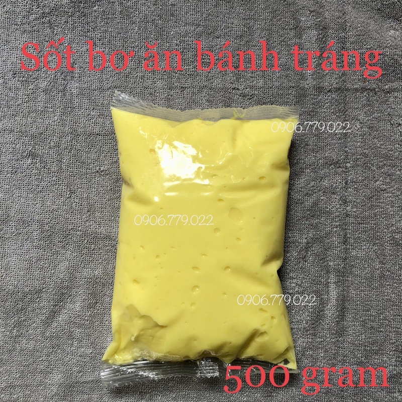 Bơ trứng gà dùng để ăn bánh tráng