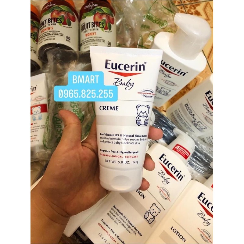 💙❎Eucerin Baby Cream❎💙 Dùng dưỡng ẩm cho da mặt hoặc toàn thân em bé