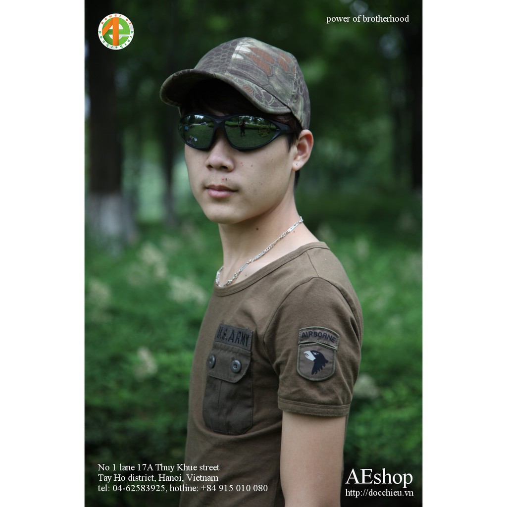 Mũ lưỡi trai rằn ri rắn đuôi chuông