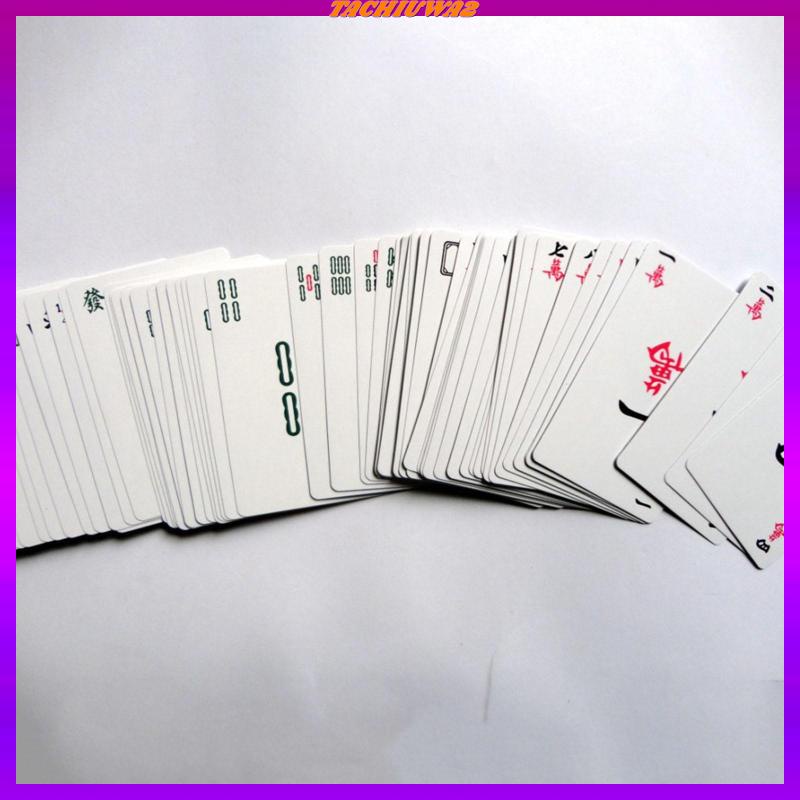 Bộ 144 Thẻ Bài Trò Chơi Mạt Chược Tachiuwa2 Trung Quốc