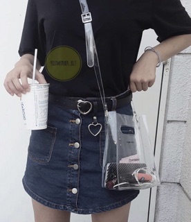 Dây nịt ulzzang khoá mặt trái tim [CÓ SẴN ]