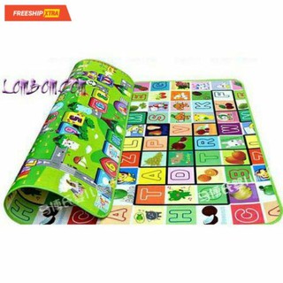 THẢM xốp  silicon 2 mặt dùng siêu thích cho bé