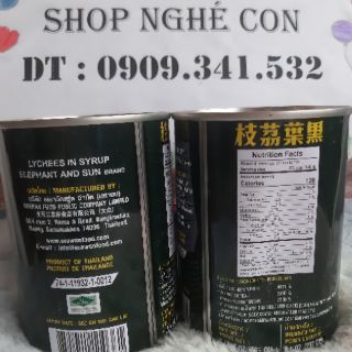 Trái Vải Lon Lychees Thái Lan