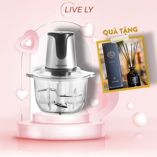Máy Xay Thịt Lock&Lock 2 lít Thép không gỉ Độ bền cao Xay Nhuyễn Thịt