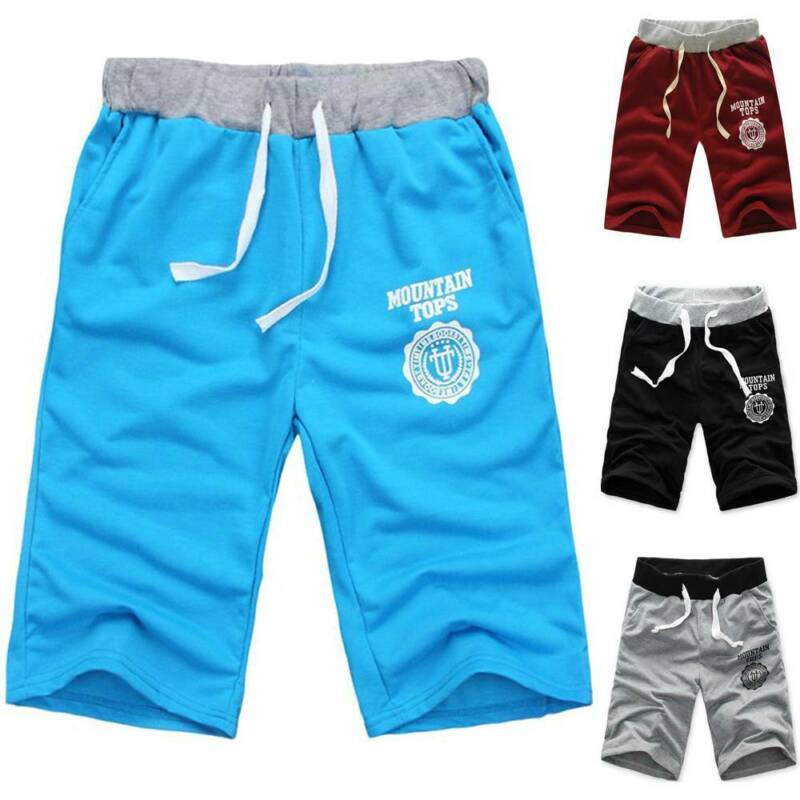 Quần Short Lưng Thun Rút Dây Màu Trơn Cho Nam
