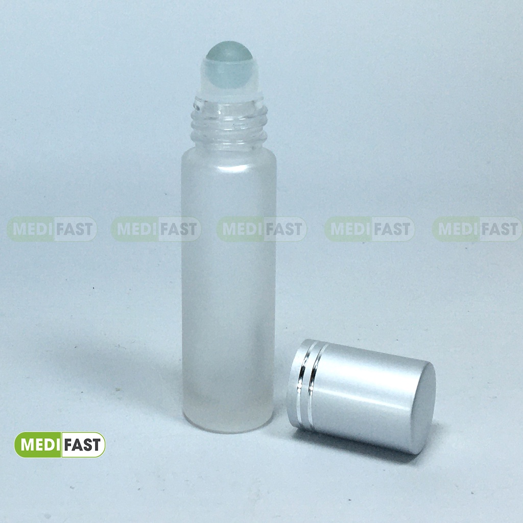 Dụng cụ đựng mỹ phẩm tinh dầu, dầu dừa, chai bi lăn 10ml vỏ lọ thủy tinh, siêu tiện lợi.