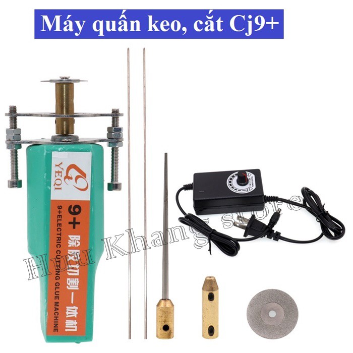 Combo máy Cj9+ | Cắt - Quấn keo - Đánh bóng - Mài | Siêu tiện lợi