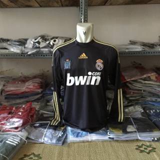 Áo thun bóng đá real madrid 3rd 2009 2010 ls lxl