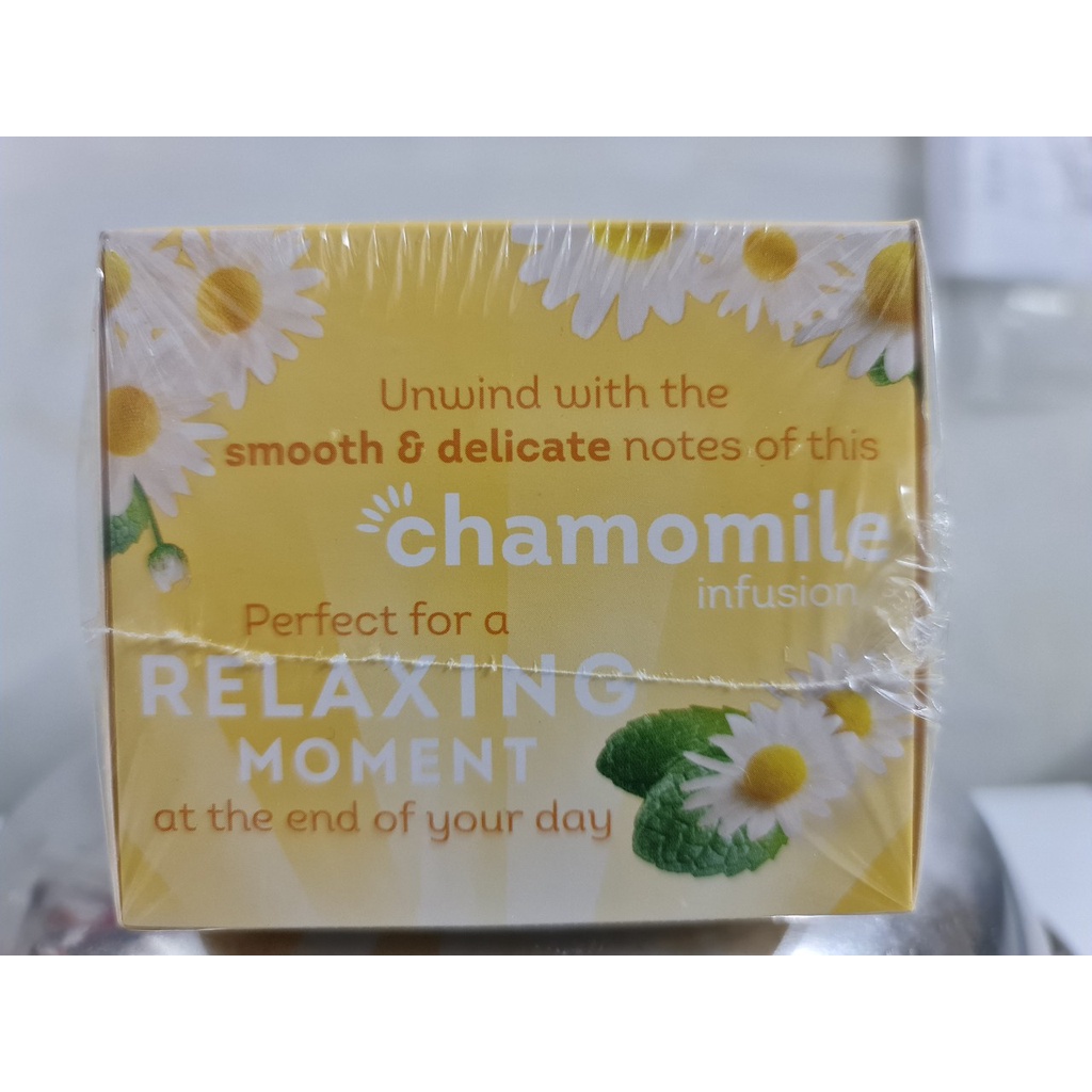 [Hộp 25 túi x 1g] TRÀ HOA CÚC TÚI LỌC [Indonesia] LIPTON Chamomile Tea Bags