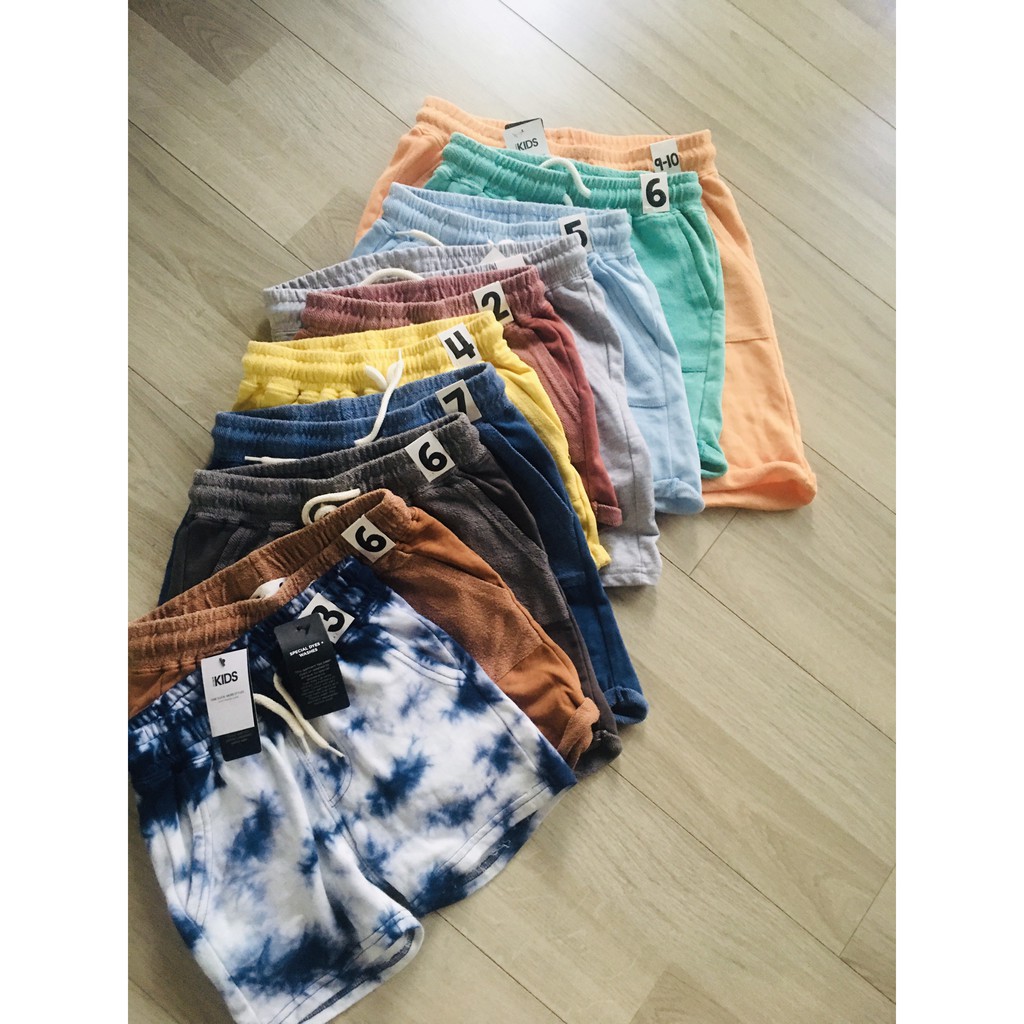 Quần short thun da cá Cottonon Kids xuất Úc size 2-10Y