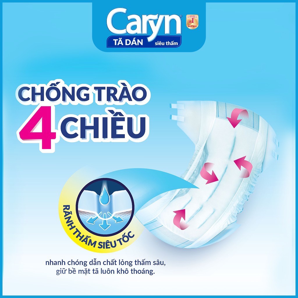 Tã Dán Người Lớn Caryn Size XL10 Miếng