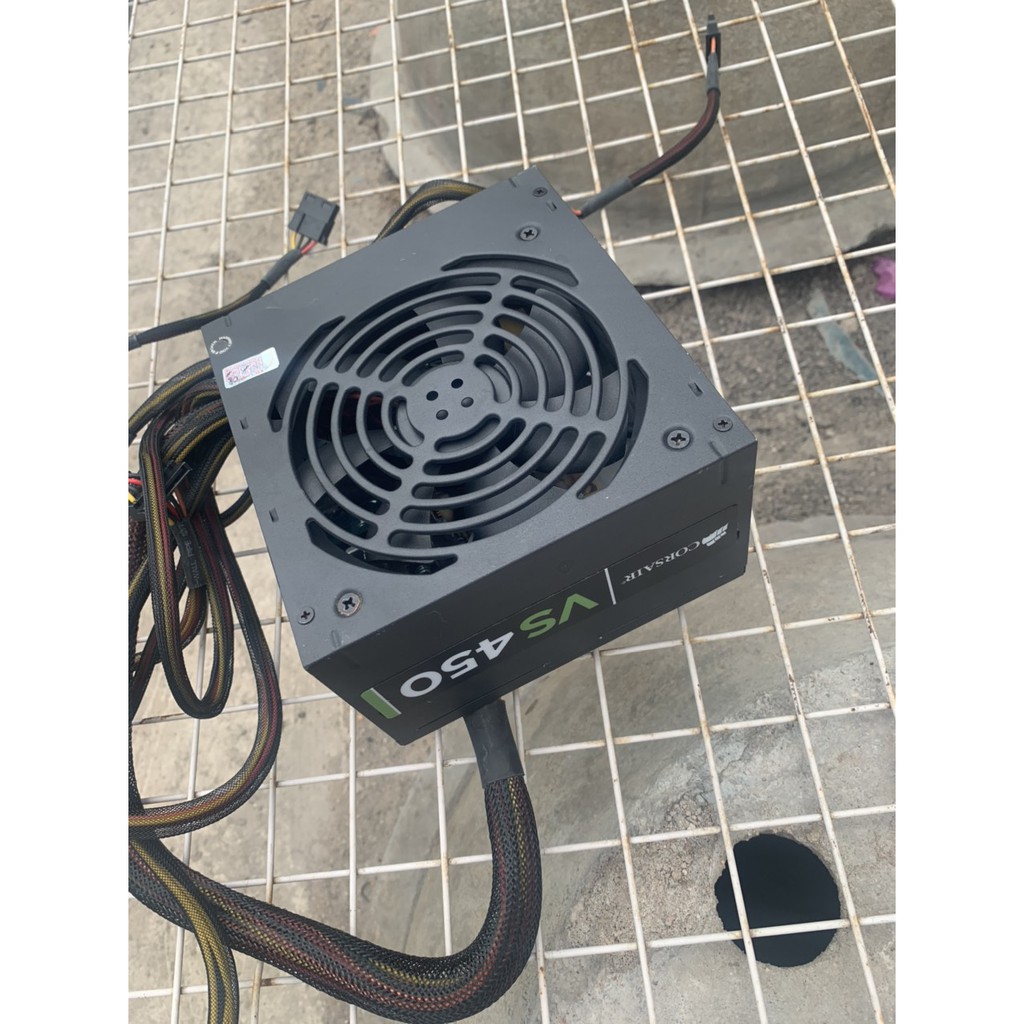 Nguồn Corsair VS450 450W công suất thực Fan 12 cm