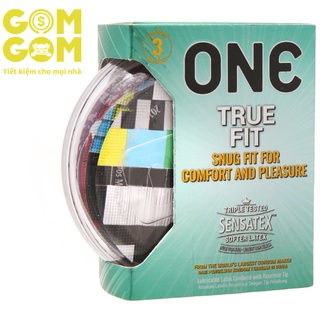 Bao cao su one true fit 3pcs