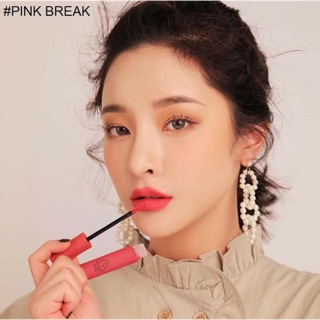 Son kem lì 3CE Velvet Lip Tint màu Pink Break 👄 (co san)