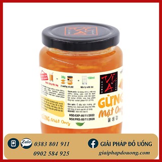 Nước cốt gừng mật ong 450gr