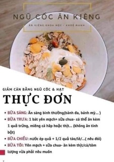 NGŨ CỐC OATMEAL
