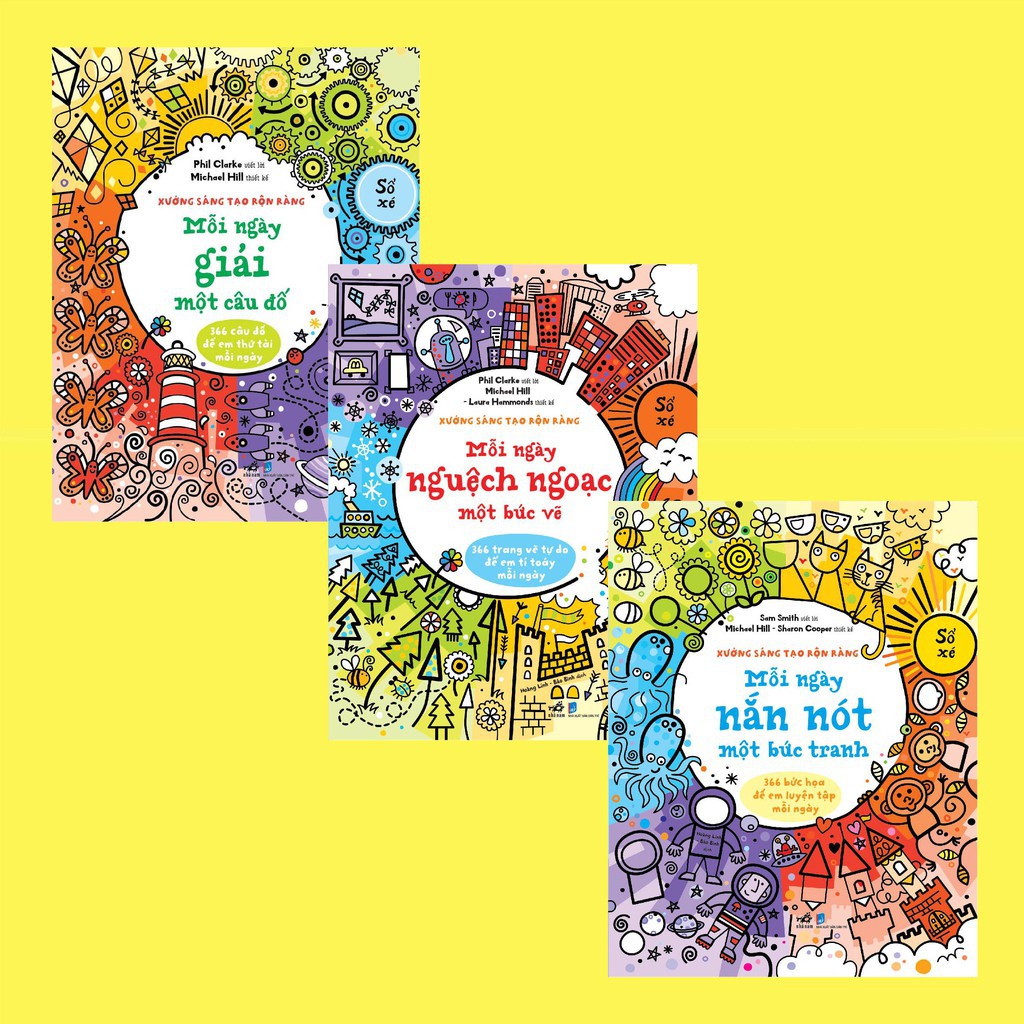 Sách - Xưởng sáng tạo rộn ràng (Nhã Nam)