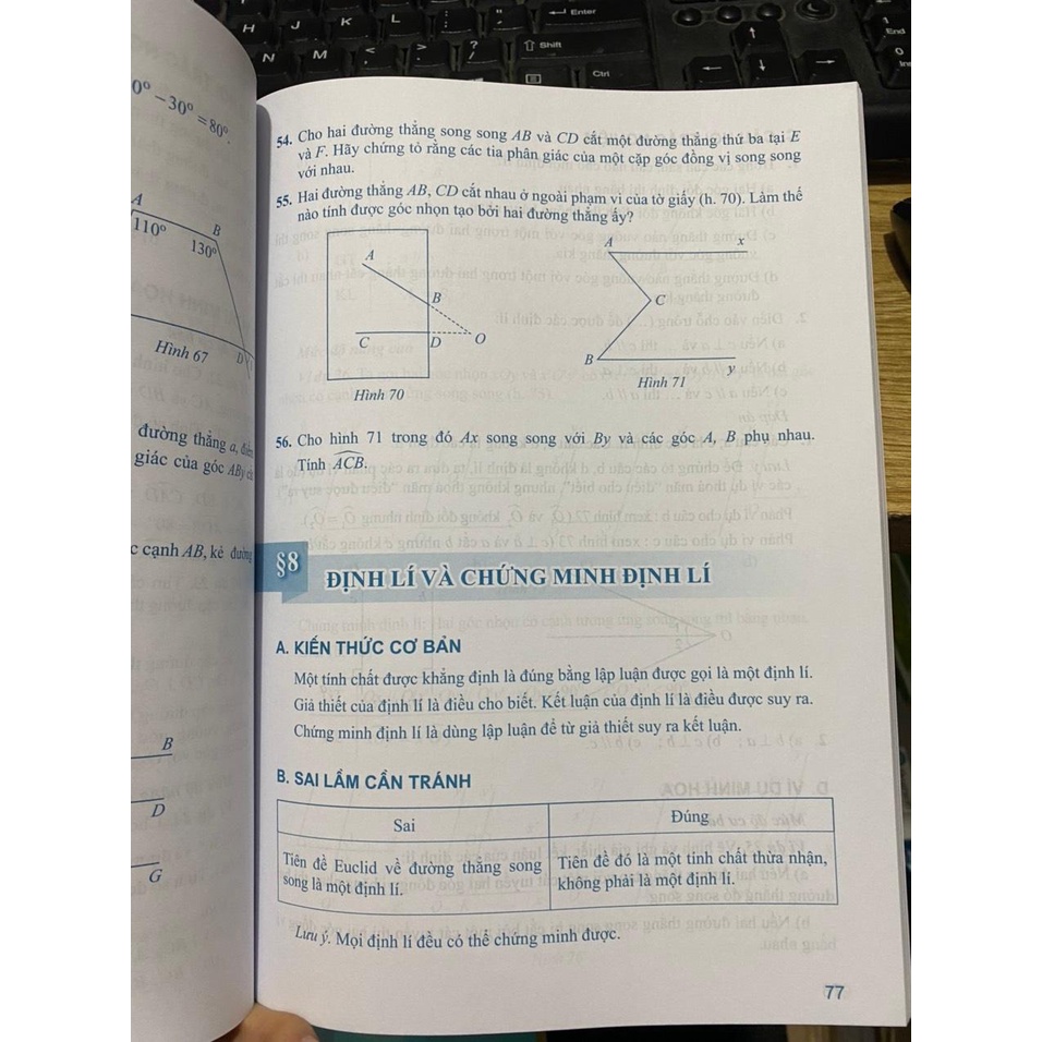 Sách - Toán cơ bản và nâng cao 7 tập 1