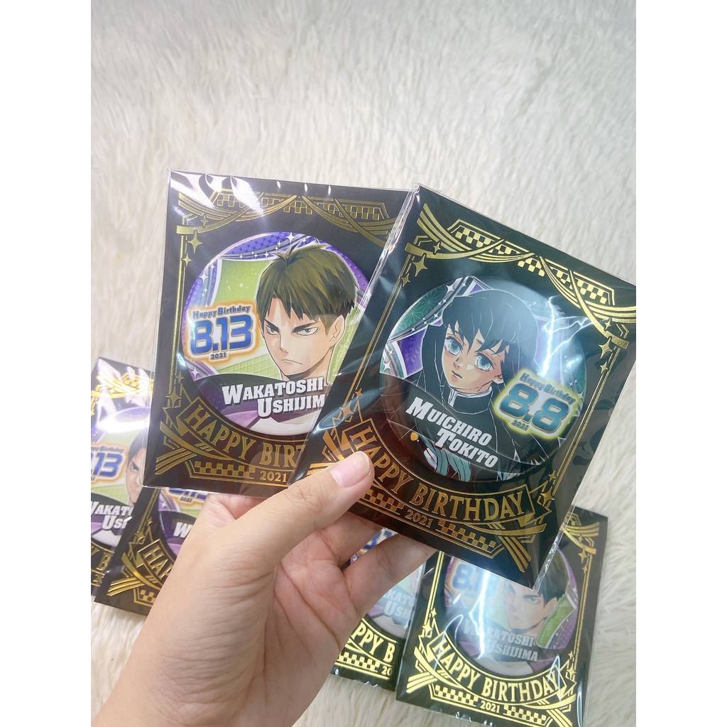 Badge sinh nhật Muichiro & Rengoku - KnY