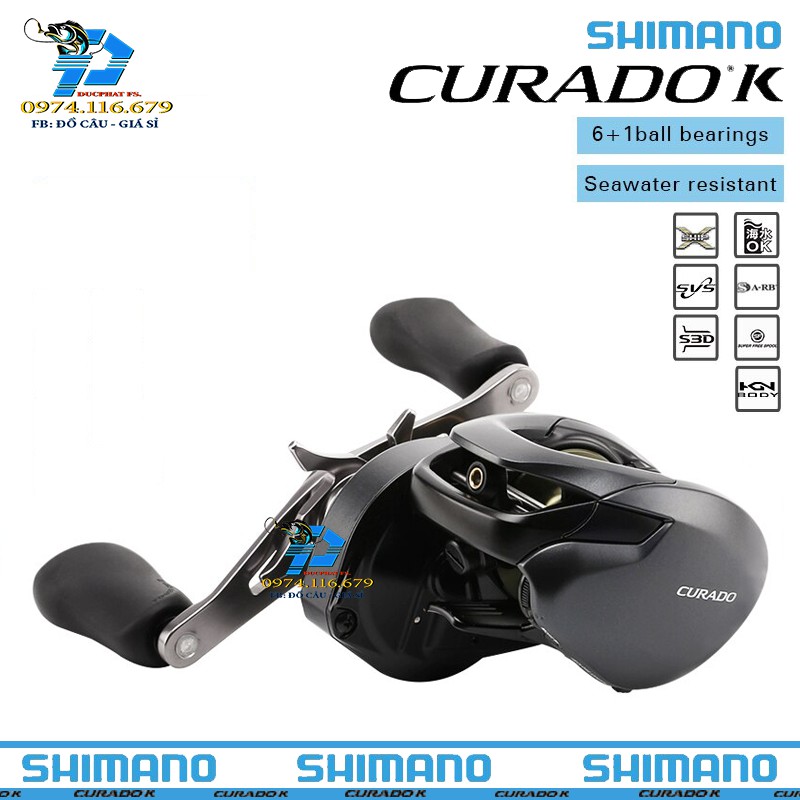 MÁY CÂU NGANG SHIMANO CURADO 201HG