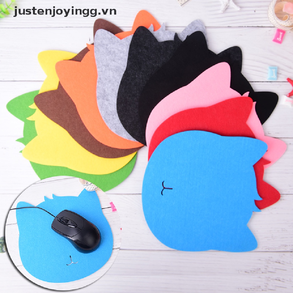/ 3c Phụ Kiện / Miếng Lót Chuột Chống Bụi Hình Mèo Cho Máy Tính