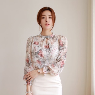 Combo áo sơ mi nữ họa tiết hoa nhí