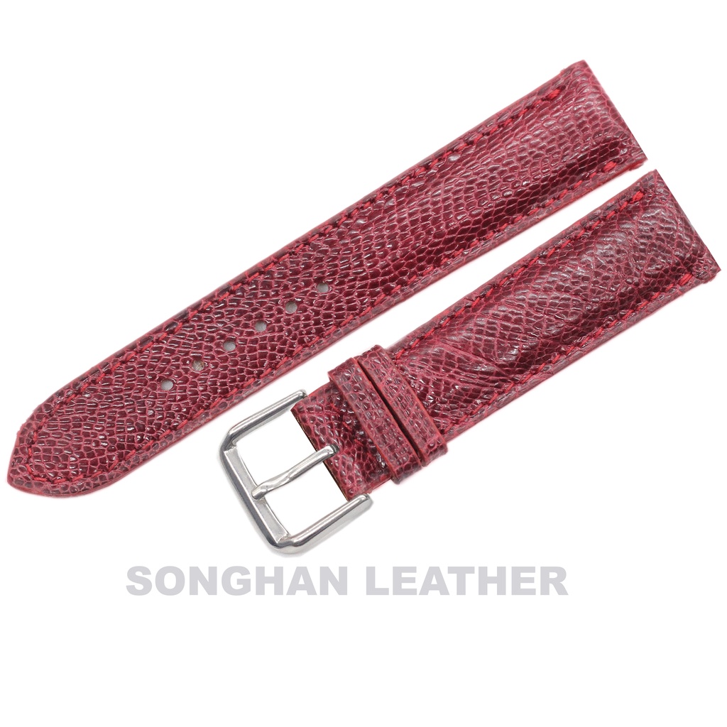 Dây Da Đà Điểu Songhan Leather WT19, Dây Đồng Hồ Cao Cấp Gắn Chốt Thông Minh Kèm Khóa Kim Cao Cấp.BH 6 tháng
