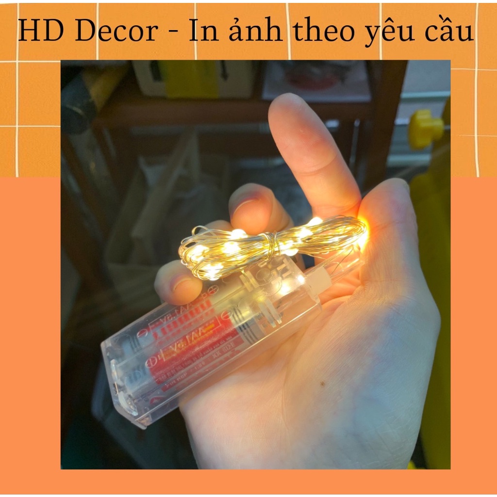 [ FreeShip ] Đèn fairy light 3 mét chạy pin an toàn kèm video