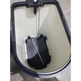 Thùng rác Lock&Lock hình chữ nhật 10 lít BYP121