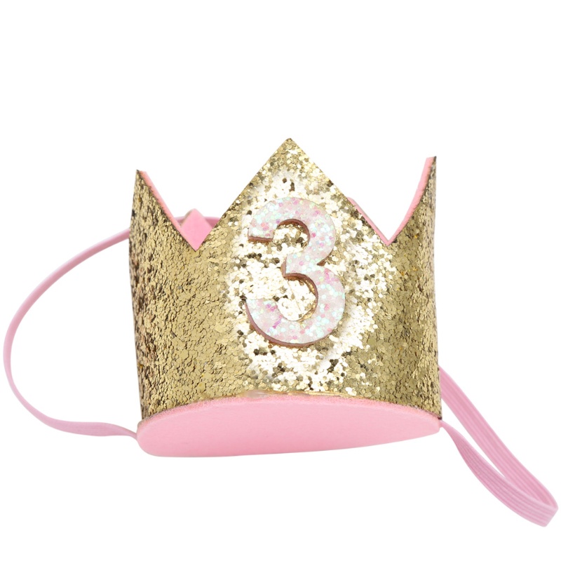 Băng Đô Cài Tóc Hình Vương Miện Công Chúa Cho Bé Gái