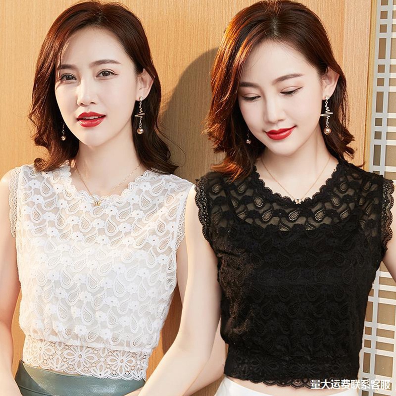 Áo Ren Hoa Cổ Tròn Thời Trang Nữ Tính