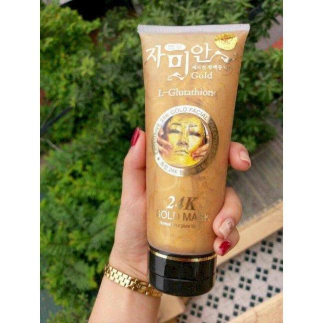 Gel lột mặt nạ vàng 24K Hàn Quốc dưỡng trắng làm săn chắc da mặt