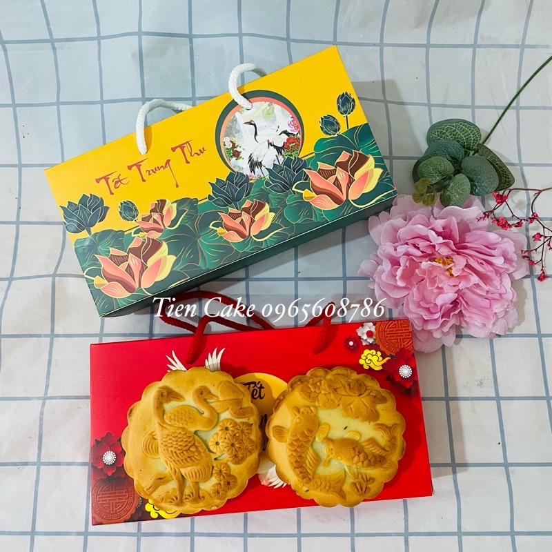 Hộp Đựng 2 Bánh Trung Thu Mẫu Mới 2022