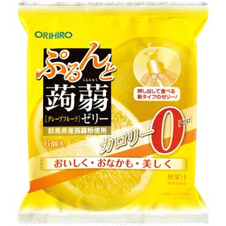 Thạch Trái Cây Orihiro túi 6 gói