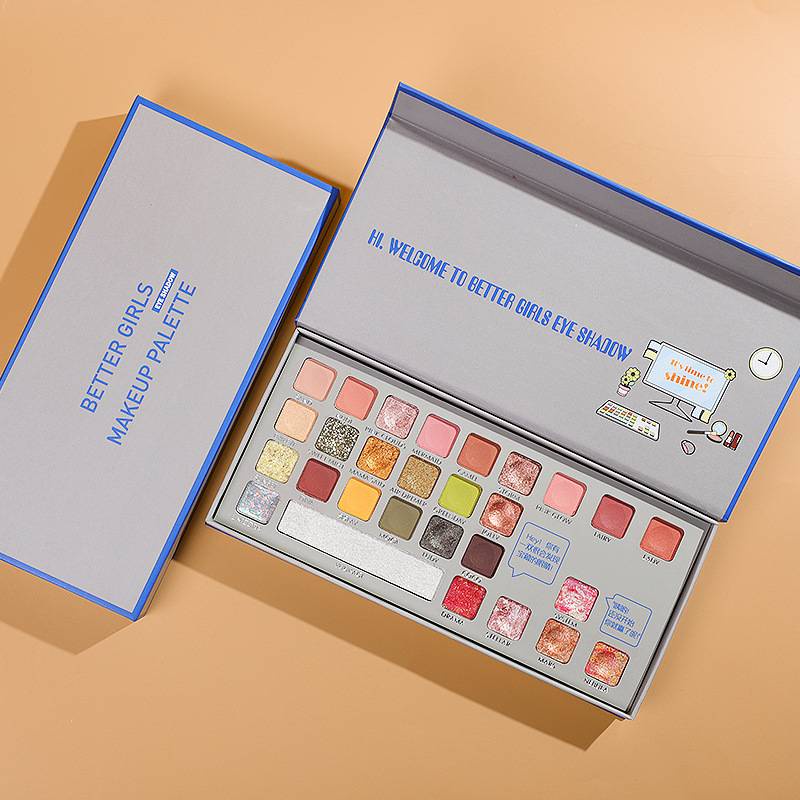 Bảng Phấn Mắt Có 28 Màu Sắc Hiệu Ứng Lì / Ánh Nhũ Kết Hợp Trang Điểm Kháng Nước Và Chống Nhòe Tiện Dụng | BigBuy360 - bigbuy360.vn