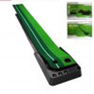 Thảm tập putting golf PGM TL004-Thảm Putting TL004 có 2 lỗ bóng, có độ dốc nhẹ, có đường dẫn bóng về vị trí người chơi