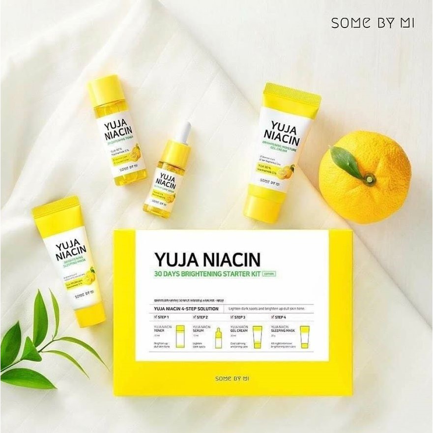 [Tách Lẻ]Bộ Sản Phẩm Dưỡng Da Some By Mi Yuja Niacin 30 Days Brightening Starter Kit