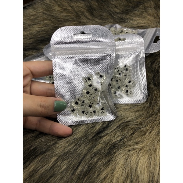 Set charm con gấu trong( freeship)