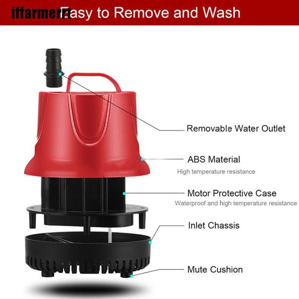 Máy bơm nước 900-3800l / H 220-240v chuyên dụng dành cho bể cá