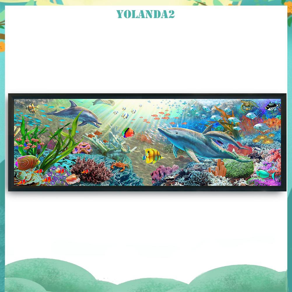 Bộ Tranh Thêu Chữ Thập Tự Làm 11ct Hình Đại Dương Toàn Bộ