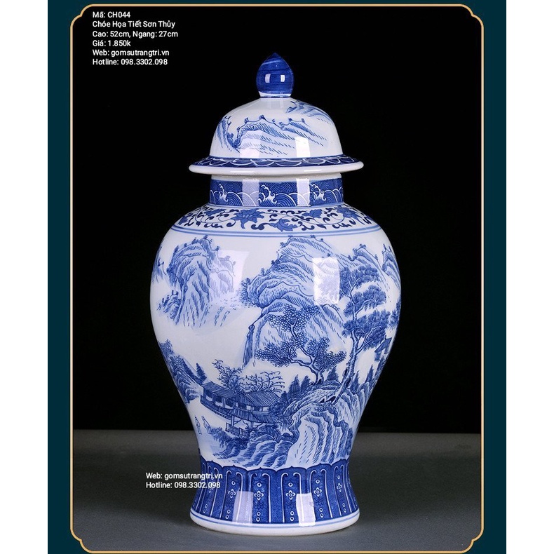 CHÓE HỌA TIẾT SƠN THỦY