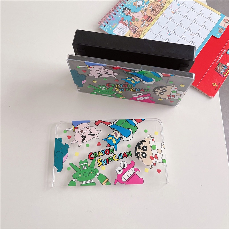 Ốp Bảo Vệ Máy Chơi Game Nintendo Switch V1 / V2 OLED Mario Cậu Bé Bút Chì