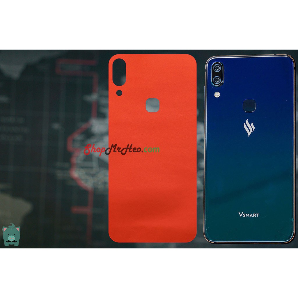 Skin Dán Mặt Sau Lưng Vsmart Active 1 - Active 1+ - Active 1 Plus - Nhiều màu