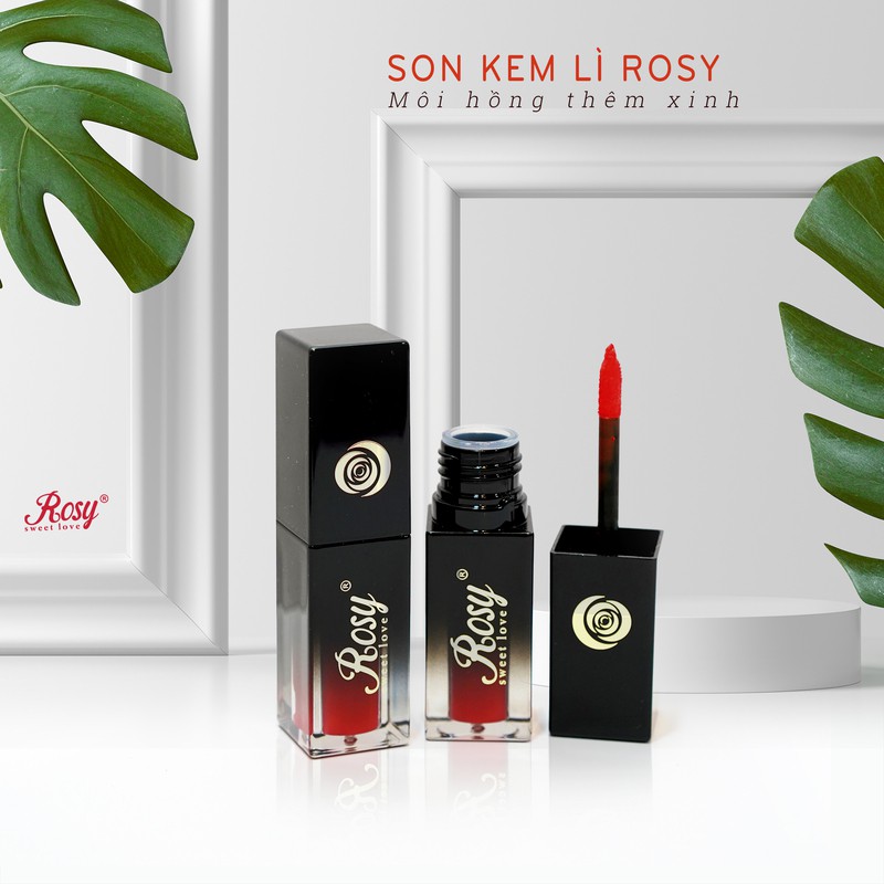 Son Kem Lì Organic Không Chì Kháng Nước Rosy sweet love