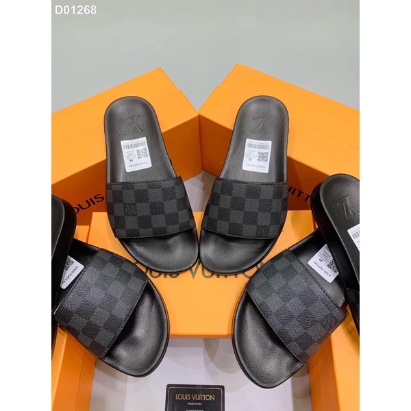 ✅CHUẨN 1:1✅ Dép quai ngang LV Fullbox bill hàng cao cấp có sẵn !!