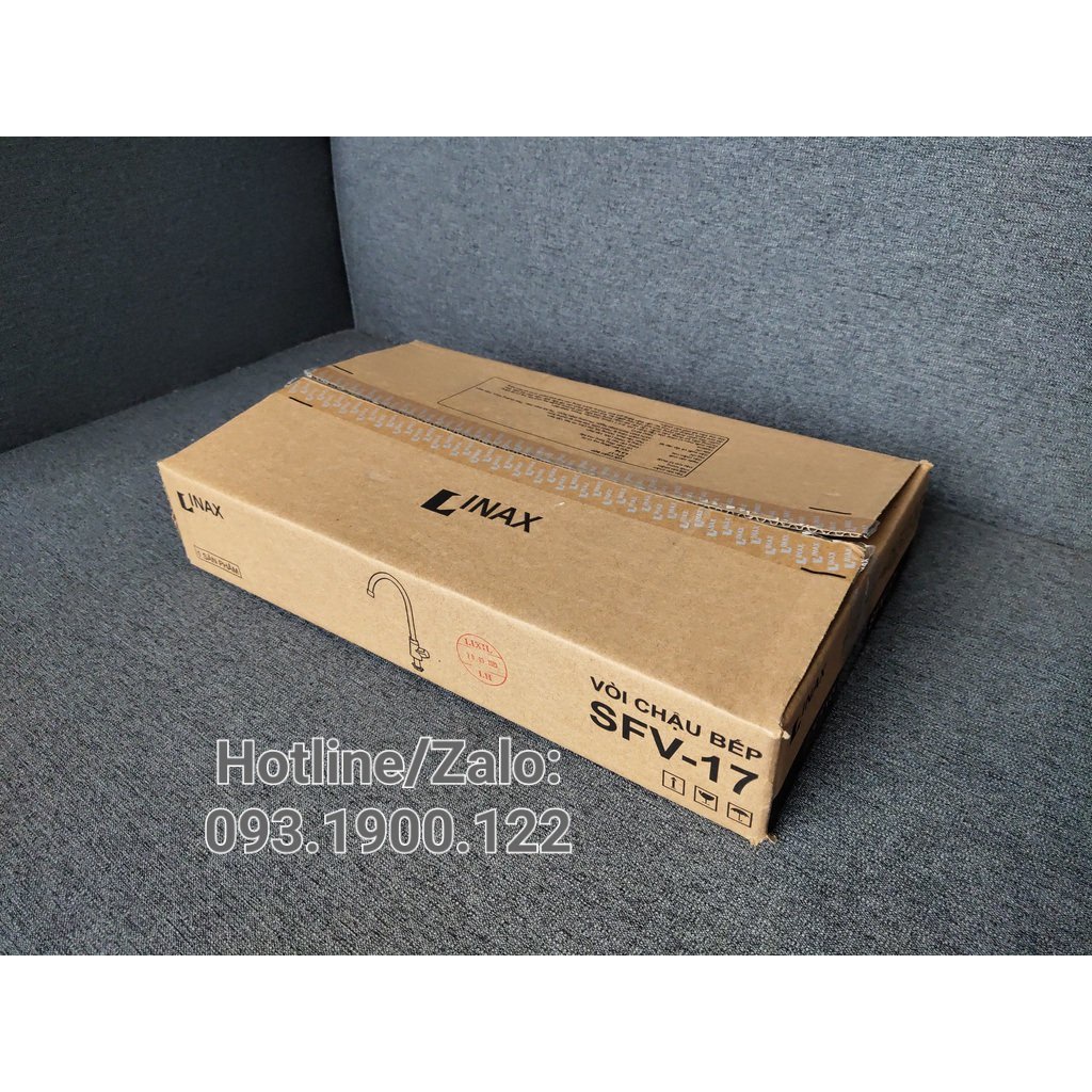 Vòi chậu rửa chén bát Lạnh INAX SFV-17, Vòi bếp 1 đường nước cao cấp, cam kết chính hãng 100%